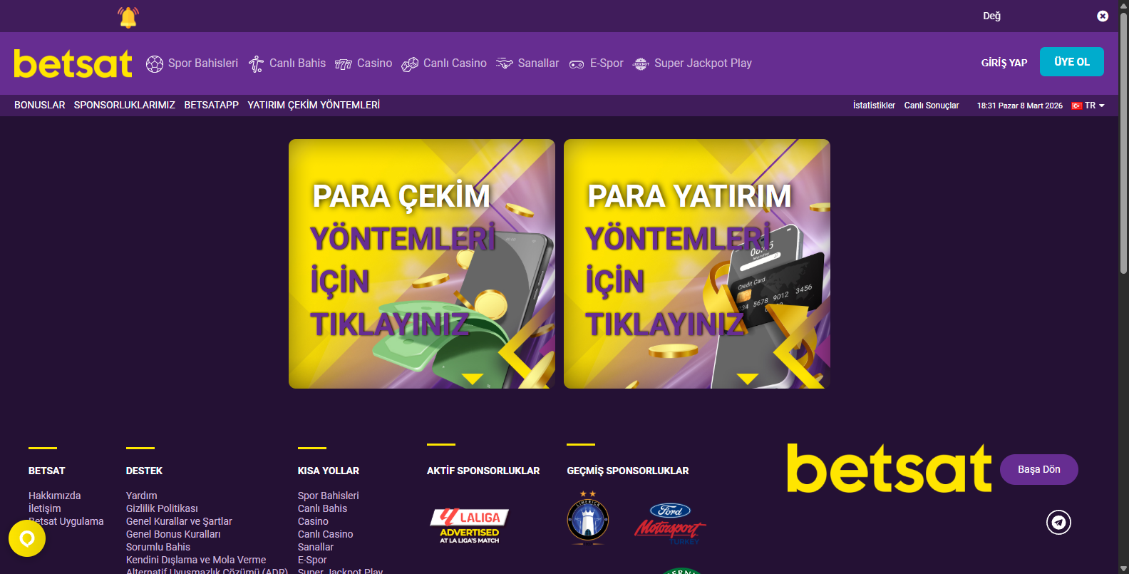 Betsat Top  Casino Oyunları