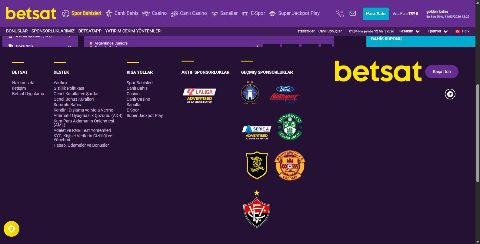 Betsat Top Casino Oyunları